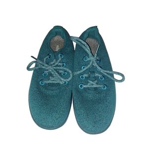 Womens Allbirds Wool Runner Teal Sneakers Shoes Sz 8